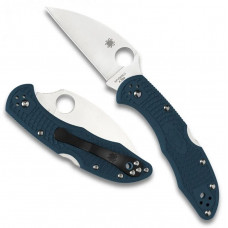 Ніж Spyderco Delica Wharncliffe Blue