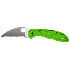 Ніж Spyderco Salt 2 Wharncliffe LC200N green