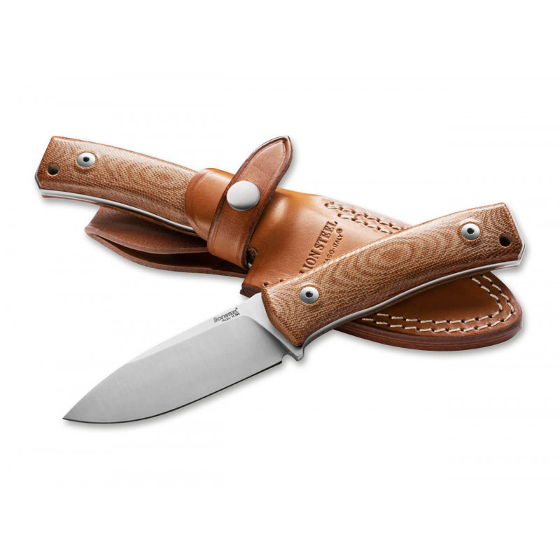 Ніж Lionsteel M4 Micarta Brown
