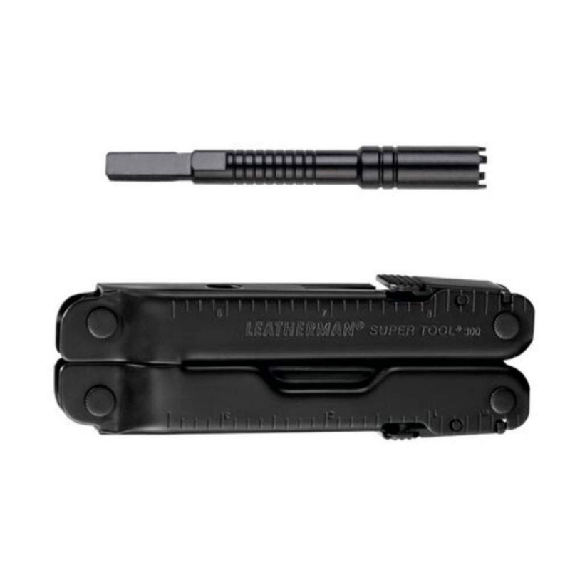 Мультитул Leatherman Super Tool 300М BLACK. Чохол MOLLE