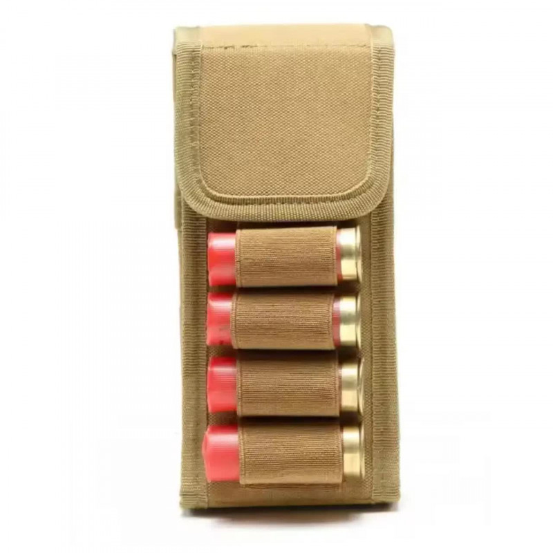 Підсумок патронташ 16 шт для набоїв калібра 12,16,20 з кріпленням Molle та Velcro