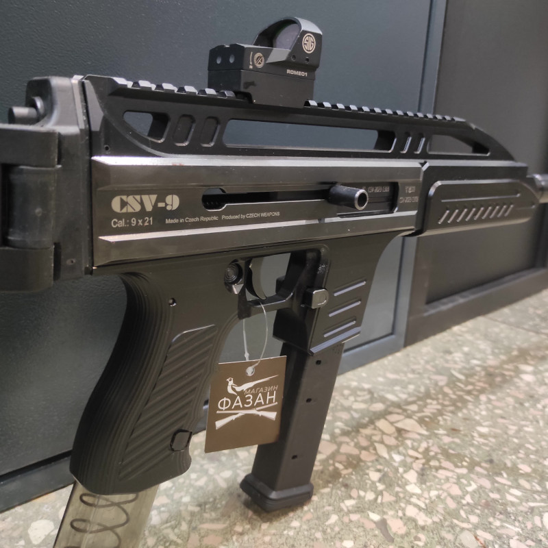 Карабин CSV-9 V3 9x21 с коллиматорным прицелом Sig Sauer Optics Romeo 1 б/у