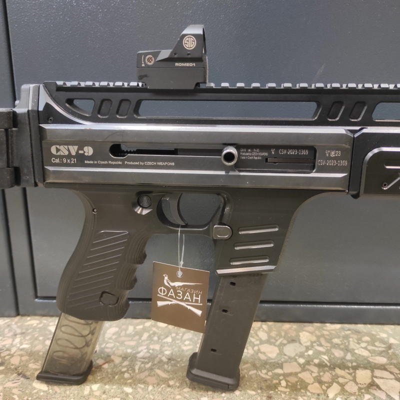 Карабин CSV-9 V3 9x21 с коллиматорным прицелом Sig Sauer Optics Romeo 1 б/у