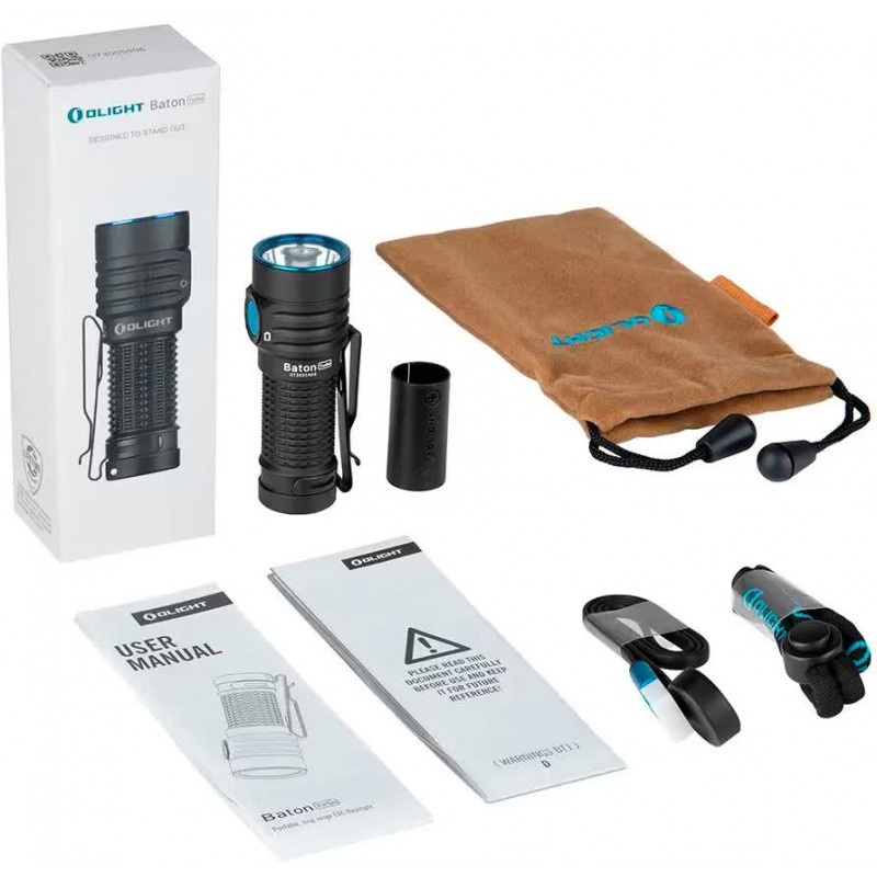 Ліхтар Olight Baton Turbo Black