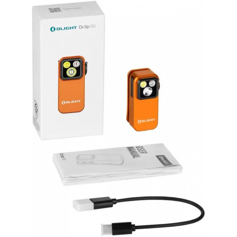 Фонарь Olight Oclip Pro Orange