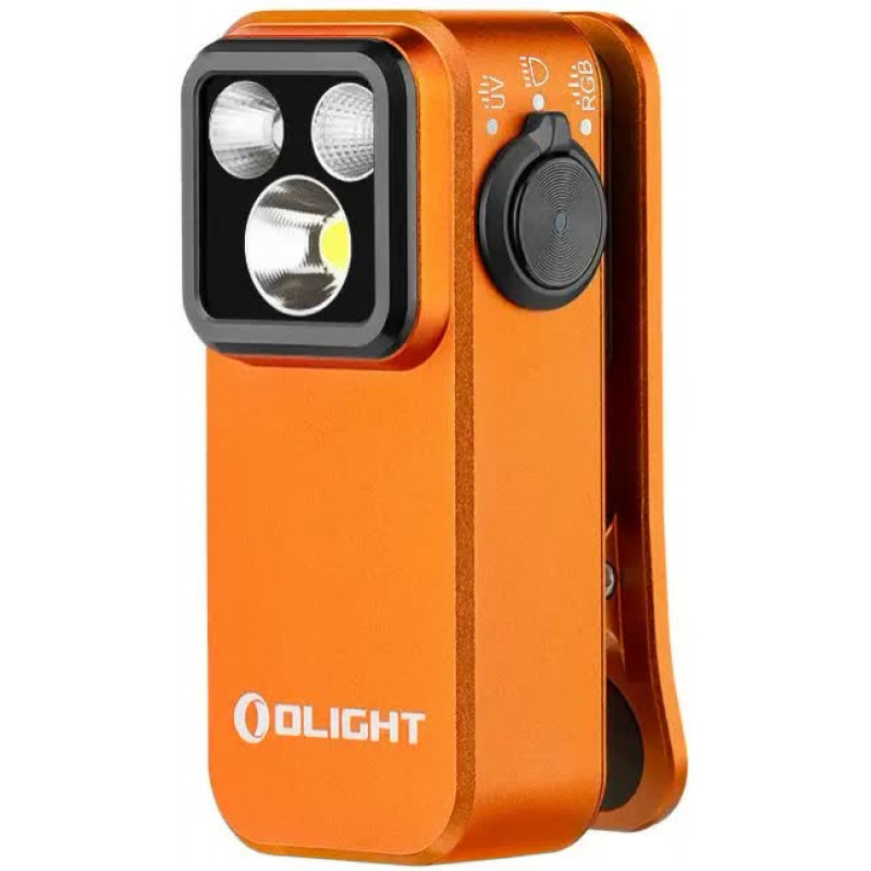Фонарь Olight Oclip Pro S Orange