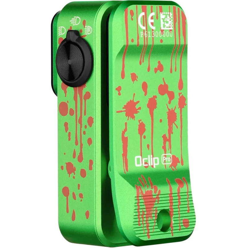 Фонарь Olight Oclip Pro Zombie green