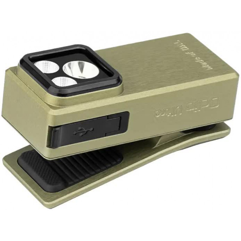 Фонарь Olight Oclip Ultra Olive green