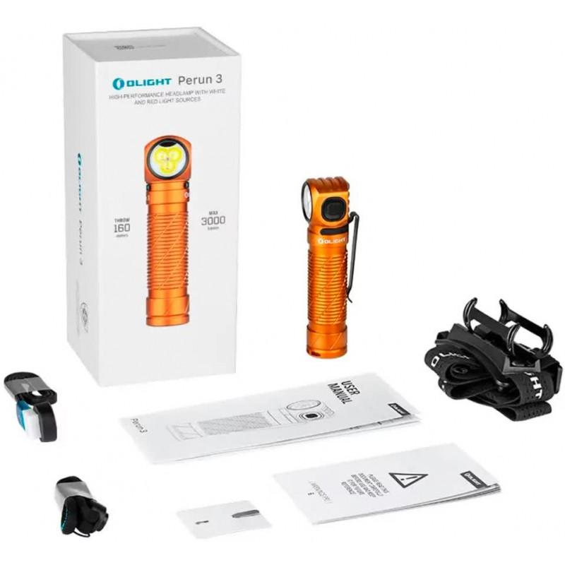 Фонарь Olight Perun 3 Standard Verision Orange