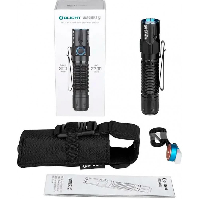 Фонарь Olight Warrior 3S Black