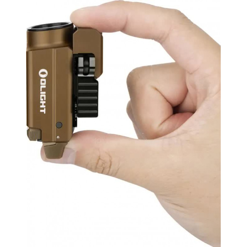 Фонарь с ЛЦВ Olight Baldr S Green Laser Desert Tan