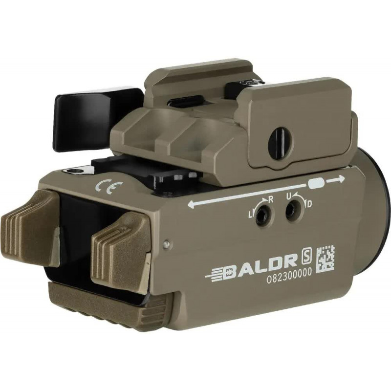 Фонарь с ЛЦВ Olight Baldr S Green Laser Flat Dark Earth