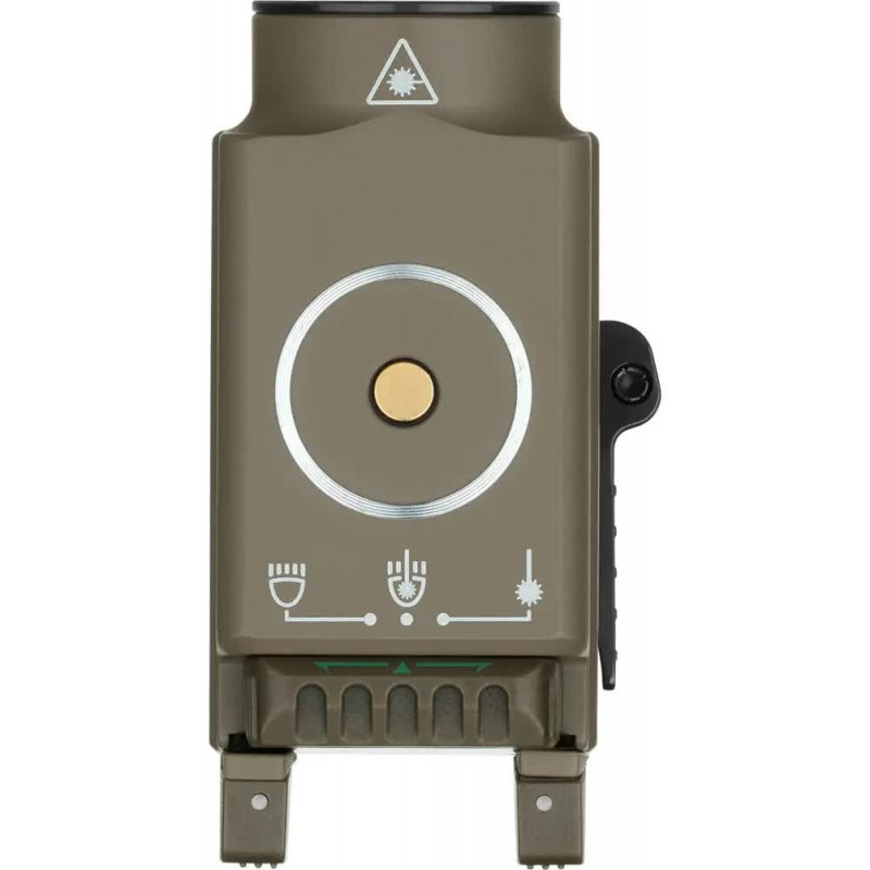 Фонарь с ЛЦВ Olight Baldr S Green Laser Flat Dark Earth