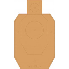 Мішень ІБІС IDPA картон