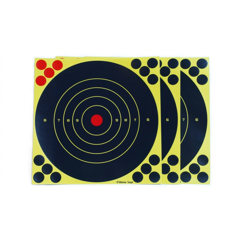 Реактивні мішені для всіх видів зброї. 8″ Splatterburst Targets