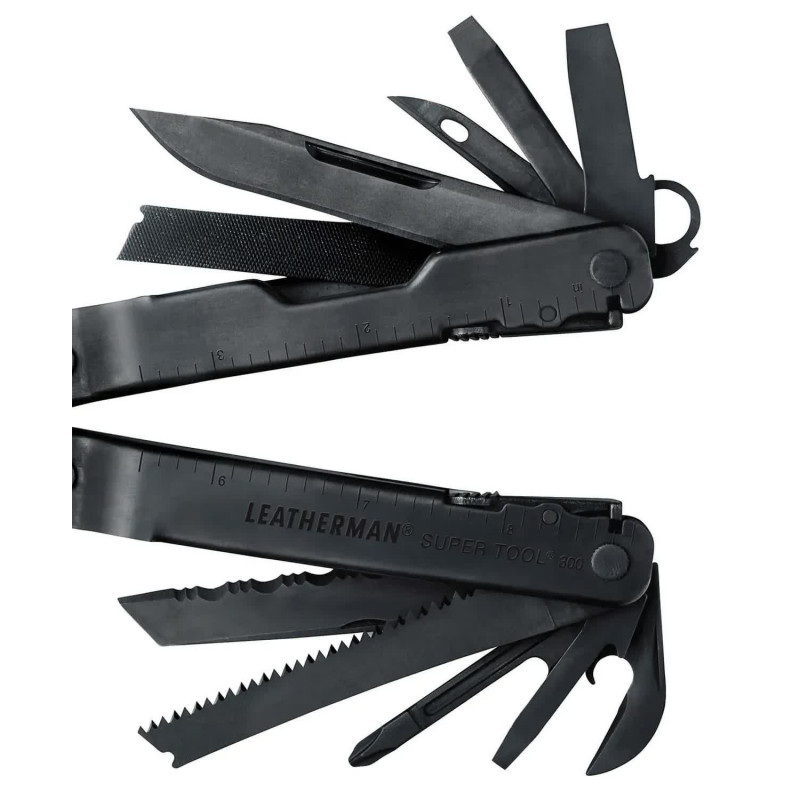 Мультитул Leatherman Super Tool 300M Black, нейлон. чехол MOLLE, sight adjuster