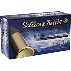Патрон Sellier & Bellot Club кал. 22 LR куля LRN маса 2.6 г/40 гр