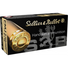 Патрон Sellier & Bellot Subsonic кал. 9мм (9х19) куля FMJ маса 9 г/140 гр. Поч. швидкість 305 м/с