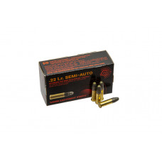 Патроны нарезные GECO Semi-Auto, кал. 22 LR, 40GR (2,6 г), 350 м/с, 50 шт/уп.