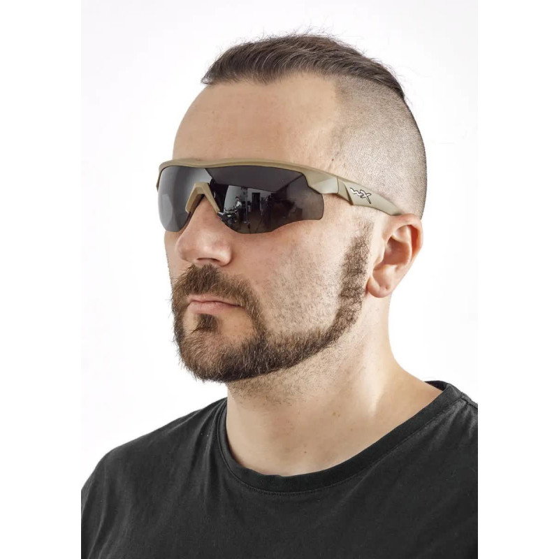 Окуляри балістичні Wiley X Rogue Comm. 3 лінзи (Grey/Clear/Rust) Tan