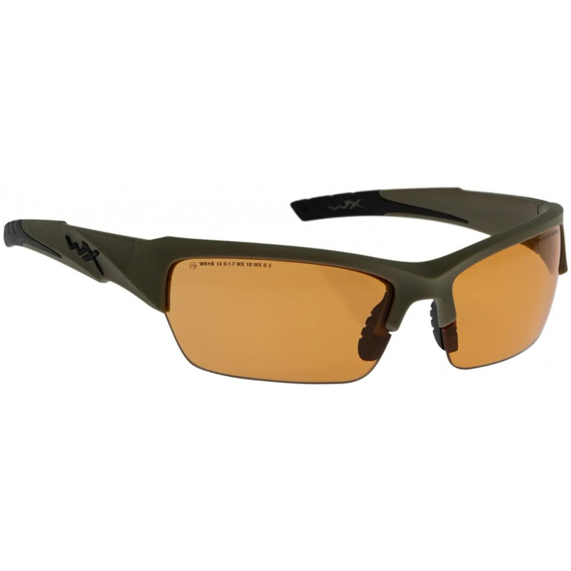 Очки баллистические Wiley X WX Valor 2.5. 3 линзы (Grey/Clear/Light Rust) оправа Tan