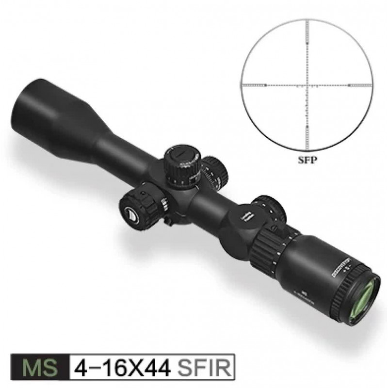 Приціл Discovery Optics MS 4-16X44 SFIR SFP-MOA (30 мм, підсвічування)