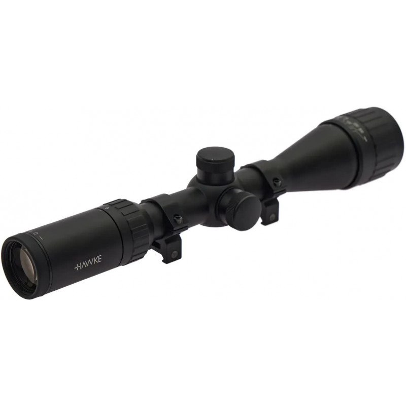 Приціл оптичний Hawke Fast Mount 3-9x40 AO сітка Mil Dot. Кільця на Ластівчин хвіст