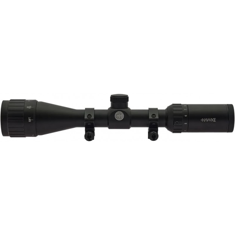 Приціл оптичний Hawke Fast Mount 3-9x40 AO сітка Mil Dot. Кільця на Ластівчин хвіст