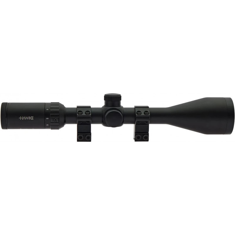 Приціл оптичний Hawke Fast Mount 3-9x50 сітка Mil Dot. Кільця на Ластівчин хвіст