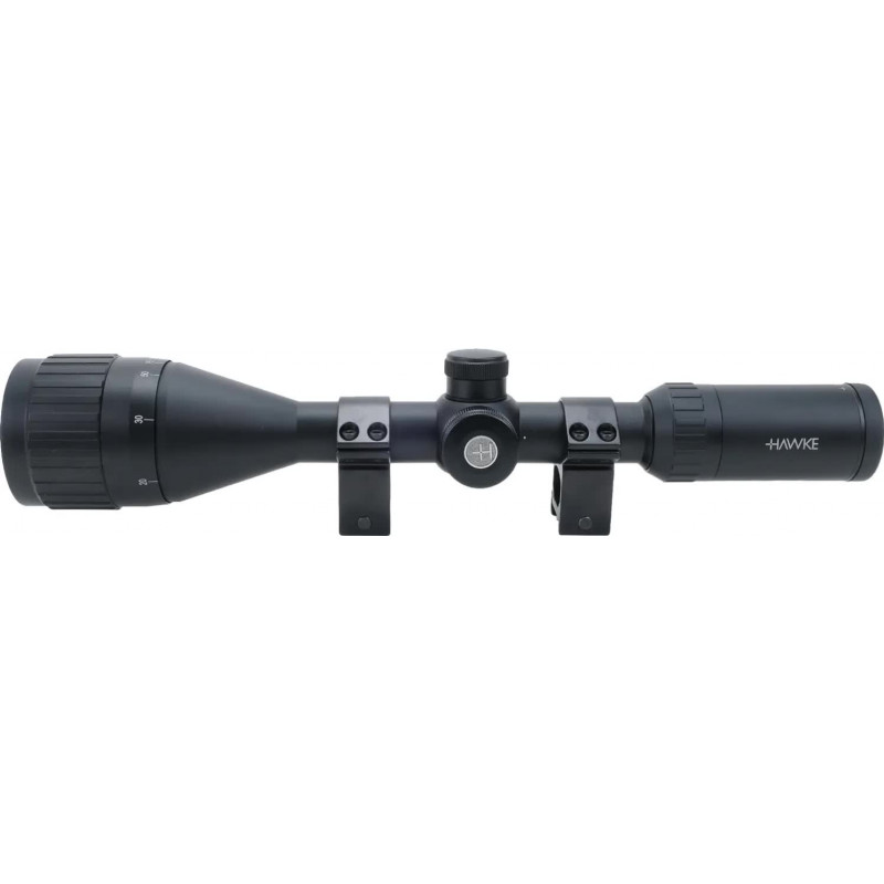 Прицел оптический Hawke Fast Mount 3-12x50 AO сетка Mil Dot с подсветкой. Кольца на Weaver