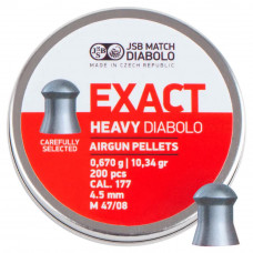 Кулі пневматичні JSB Diabolo Exact Heavy 0,67 г 4,52 мм 200 шт/уп