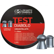 Кулі пневматичні JSB Diabolo Exact Test 4,52 мм 0.51/0.54/0.67/0.87 г 350 шт/уп
