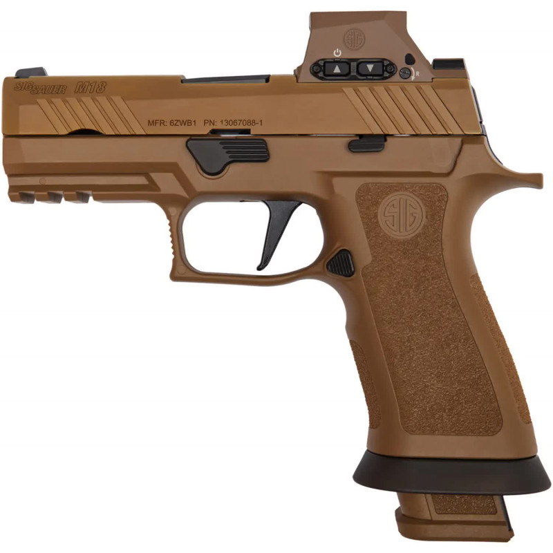 Пістолет спортивний Sig Sauer M18X 9MM, 3.9IN, X-SERIES, COY, ROMEOM17