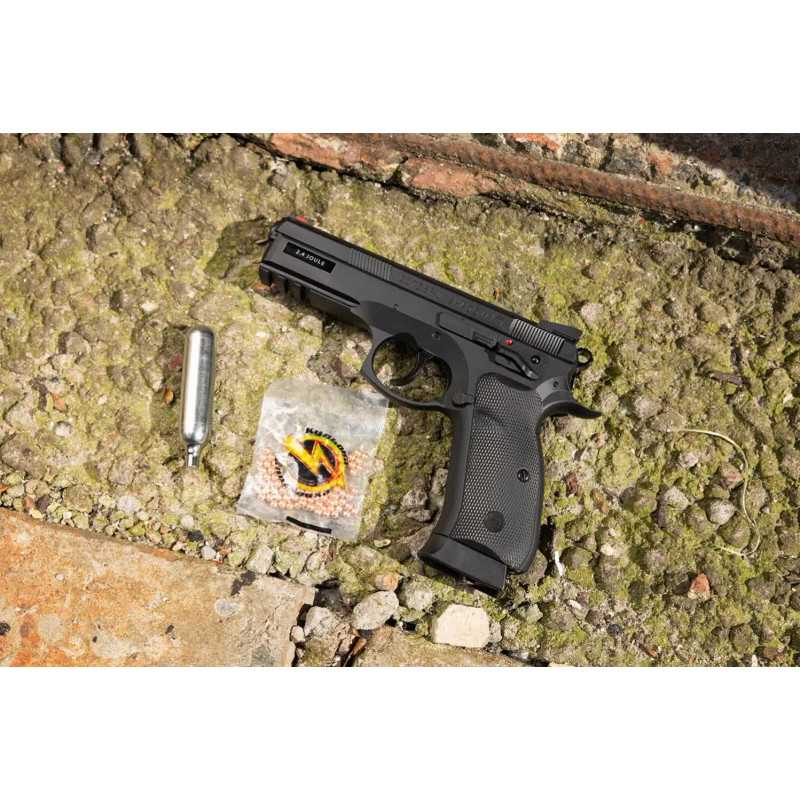 Пистолет пневматический ASG CZ SP-01 Shadow. CO2. BB кол. 4.5 мм