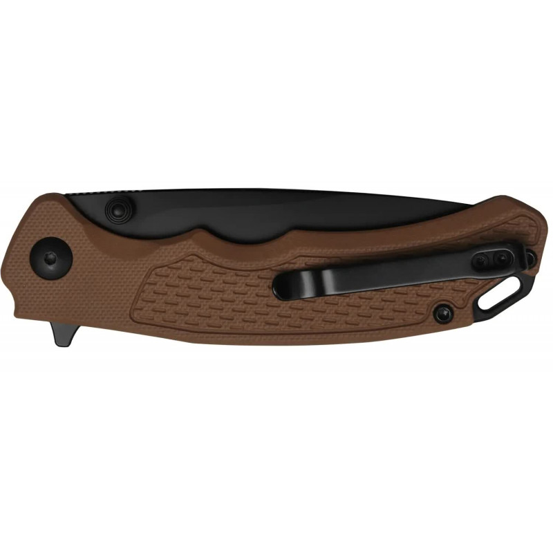 Нож Artisan Tradition V2 Black Blade Brown Нож Artisan Tradition V2 Black Blade Brown