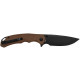 Нож Artisan Tradition V2 Black Blade Brown Нож Artisan Tradition V2 Black Blade Brown