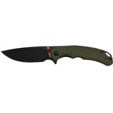 Ніж Artisan Tradition V2 Black Blade Green