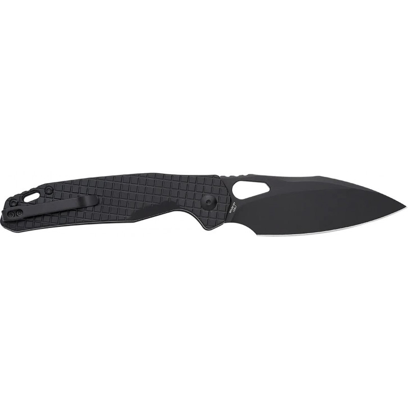 Нож CJRB Frack BB Steel Handle Black