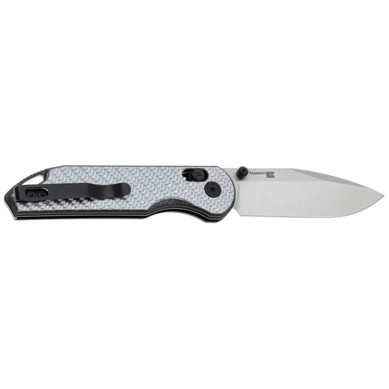 Нож Kizer Assassin Nitro-V G10 CF Silver & Black