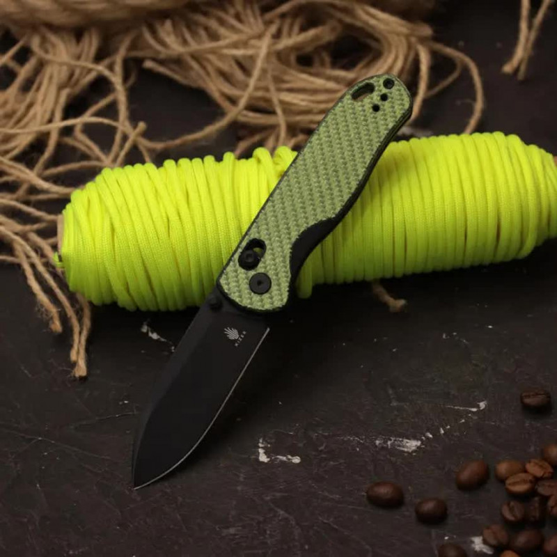 Нож Kizer Drop Bear Nitro-V BB CF Green
