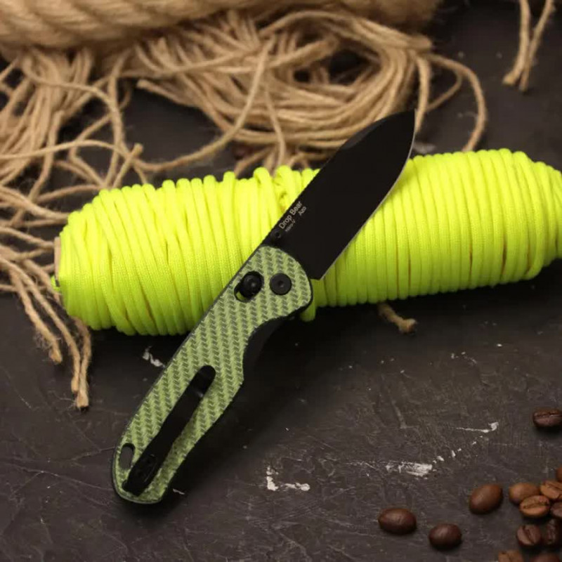 Нож Kizer Drop Bear Nitro-V BB CF Green