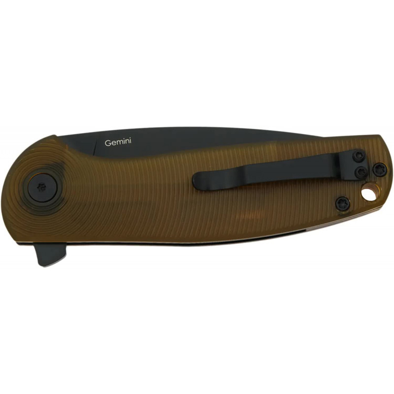 Нож Kizer Gemini Nitro-V PEI Ultem Black