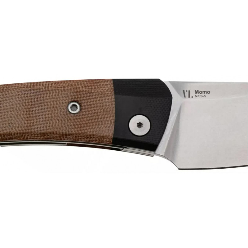 Нож Kizer Momo Nitro-V G10 Micarta Natural