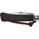 Нож Main Knives "Workers line" Clip Point BPW PU Loop Black