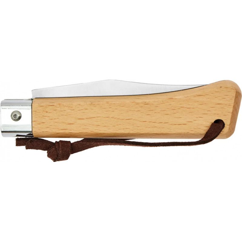 Нож Main Knives "Workers line" Clip Point Beech Wood PU Loop Light Brown