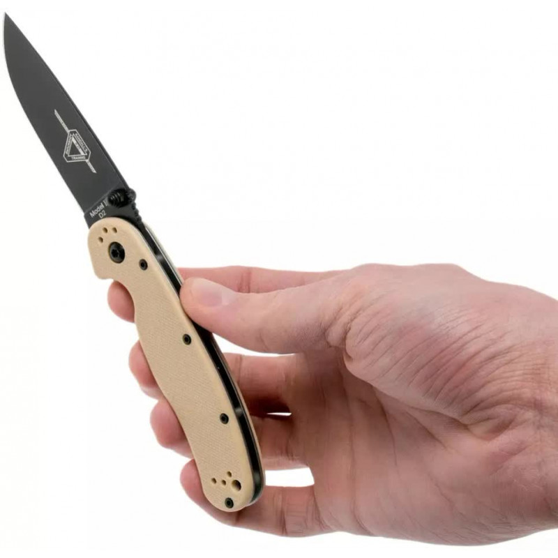 Нож Ontario Knife RAT II D2 BB Desert Tan Нож Ontario Knife RAT II D2 BB Desert Tan
