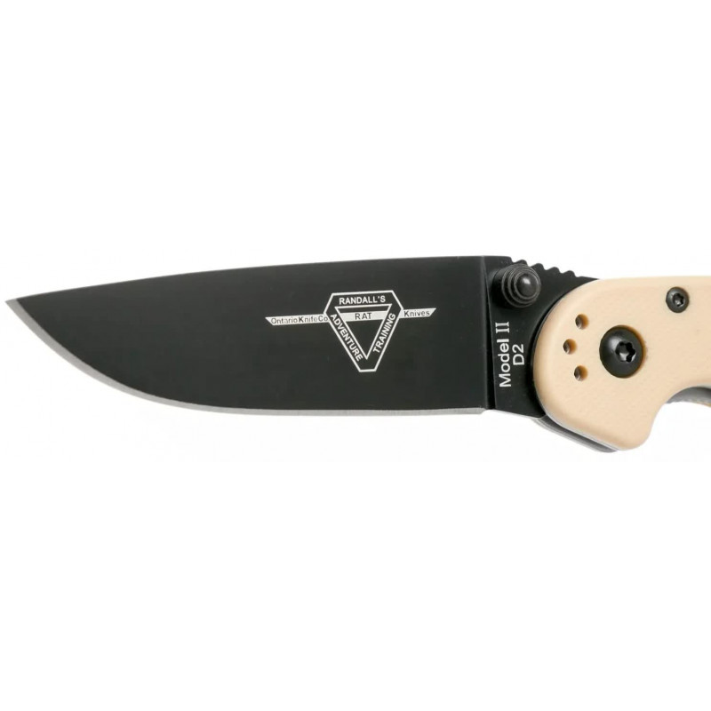 Нож Ontario Knife RAT II D2 BB Desert Tan Нож Ontario Knife RAT II D2 BB Desert Tan