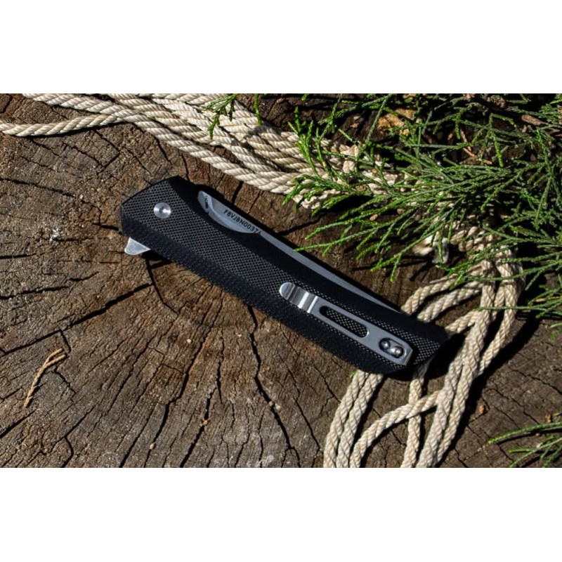 Ніж складаний туристичний Ruike Hussar P121-B, (9.2 см) 14C28N / G10