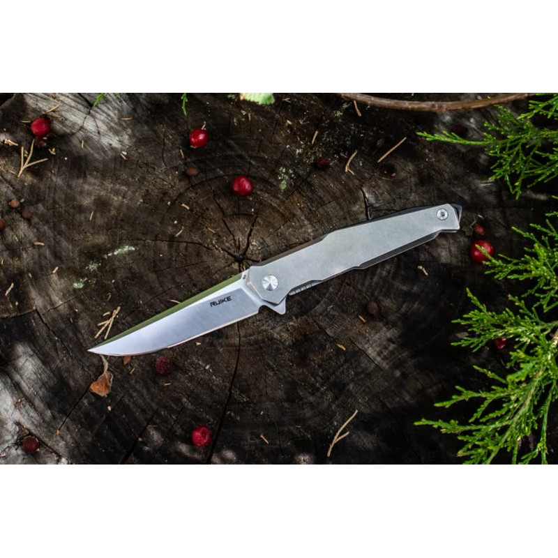 Ніж складаний туристичний Ruike P108-SF, (8.8 см) 14C28N / 3cr14n