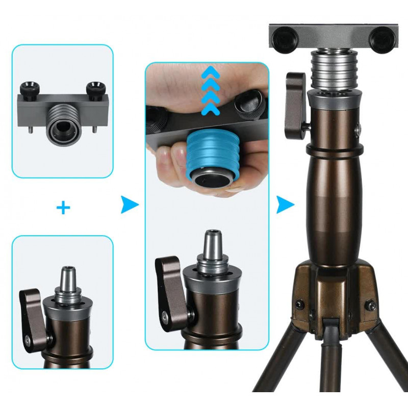 Трипод для стрільби Fiery Deer Tripod Trigger stick Gen7 MLK (90-165 см)